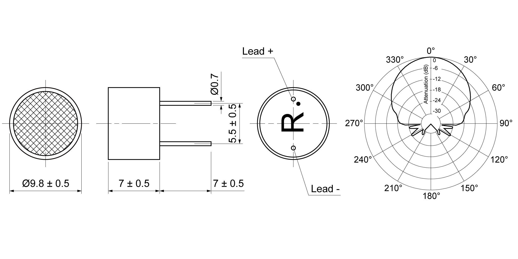 UO10-R40ABP Mechanical Drawing